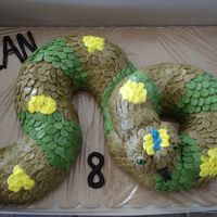 Ian's Snake This cake was made for a friend's son for his Indiana Jones themed party. Thanks to CC for the great ideas!