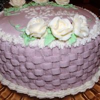 3Rd View 3rd view first basketweave cake.