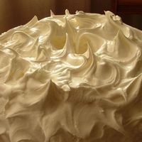 Lemon Angel Food Lemon Angel food cake with lemon boiled frosting ... it was yummy!!