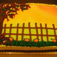 Fall Time Buttercream icing