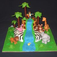 Diego For Gabriel Thanks to the many decorators that have done jungle or safari cakes. My grandson asked for a lion cake. While my daughter was searching the...