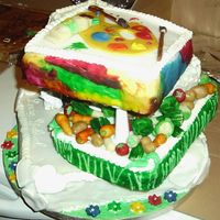 Artist Wedding In The Country My first attempt to cake decorating ! Greatful thanks to this website which makes me dream ! I'm French, and these cakes are totally...