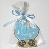 Baby Carriage Cookie Baby carriage cookies for a baby shower