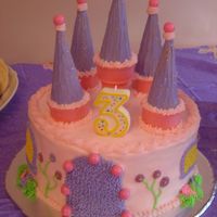Princess Castle Made for a freind's daughter's 3rd Birthday
