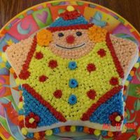 Clown Cake one of my first cakes made for my son's birthday