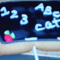 Teacher Appreciation Week Cream cheese sugar cookies with Wilton Royal icing. I did a couple of these for my son's teachers and the principal and vice principal...