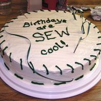 Sew Cool! My mom's super crafty - so it was perfect for her! All BC except for needle and ribbon.