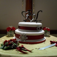 Evening Wedding Cake I made this for my brother in laws wedding for the evening do, His wife and himself had no idea what cake I had made them, but was very...