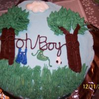 Oh Boy Cake for celebration of the adoption of a baby boy