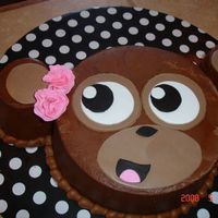 Birthday Cake Justice Clothing Monkey Birthday cake for a friends daughter that loves the Justice Clothing Monkey. It was a surprize and made her smile. Sometimes simple is the...