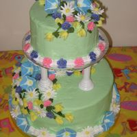 Spring Flowers This was for my aunt's surprise 60th birthday party. The party was in April and didn't have a theme, so I decided to have fun...