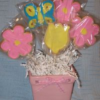 Mother's Day Cookies My first cookie bouquet and first cookies ever like this. They are so much fun to make.