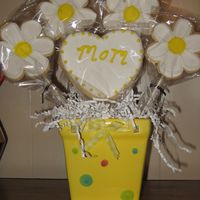 Cookie Bouquet Cookie bouquet for my Mother-in-law.