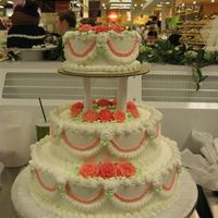 3 Tier Fun Yes, I realize the gold board doesn't go. It is just there because I use in under the real cake plate while in transport. (easier to...