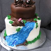Beavers My best friends daughter REALLY wanted a beaver cake for her 6th birthday. It amused us to no end to hear "I wanna eat the beaver!&...