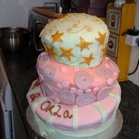 21St Topsy Turvey Cake 