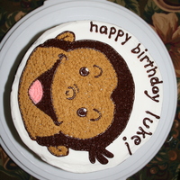 Curious George Made this for my nephew's birthday. All BC.