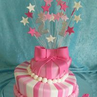 Pink Topsy Love these cakes , so effective