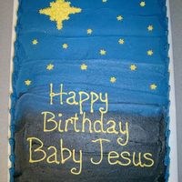 Happy Birthday Jesus This was not supposed to be the cake. I had to improvise last minute and make this instead. My Aunt wanted a Happy Birthday Jesus cake, and...