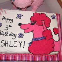 Christmas06_125.jpg My daughter had to have apoodle cake to go with her Pink poodle party, so this is my attempt at hand drawing a poodle with BC.