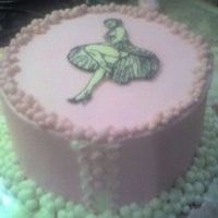 Marilyn Monroe 8" strawberry cake with vanilla filling, bc icing with fonfant accents and chocolate transfer Marilyn. The design was inspired by a...