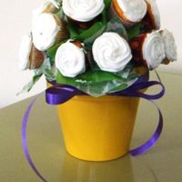 Cupcake Bouquet My first attempt at a cupcake bouquet. I struggled some with the construction but am sure that stability comes with experience. I think it...