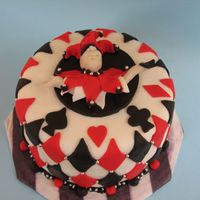 Joker Poker Cake Little Cake for a Poker enthusiast