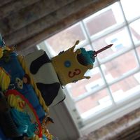 Toy Story This is my 2nd MMF covered cake. I made it for my nephews birthday party he wanted toy story so this is what i came up with. my first mmf...