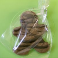 Chocolate Ganache Gingerbreadman I used chocolate cookie dough and a gingerbread man cookie cutter to shape this little fella. Then drizzled him w/Chocolate Ganache. The...