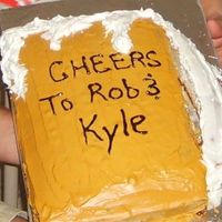 Beer Mug This is just a simple 9x13 cake that I used to make into a Beer Mug. This was for my Brother's 21st Birthday and his Best Friends...