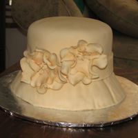 Granny's Tea Hat Birthday Cake The hat cake was made for an English Style Tea Party birthday celebration. All the guests were asked to come dressed up for tea wearing...