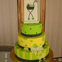 Baby Stroller Buttercream and fondant