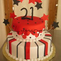 Red, Black And White 