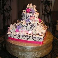 Wedding Cake Round And Square 