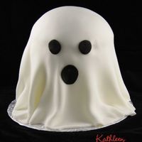 Another Ghost I did another Ghost for a Halloween party we went to. I made this one 3 6" layers and half of the sports ball. I liked that it was a...