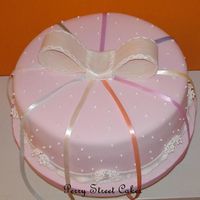 Charm Cake Thanks to CC, I was able to make this cake. You guys rock!