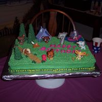 Littlest Pet Shop My 7 year old wanted a Littlest Pet Shop Birthday cake. I bought the pets at the store and added some of her own, from her collection. The...