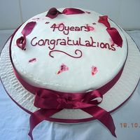 Ruby Wedding Aniversary 