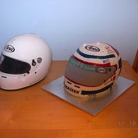 Crash Helemet This was a life size replica of the BTCC car driver for SEAT Sport Jason Platos Crash Helemt. Made for his 40th birthday. I could'nt...