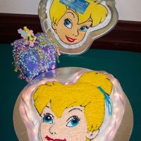 Tinker Bell I made Tinker Bell for my Wilton AIM meeting. With the new crisco after leaving her sit out all day her lips were running. I drilled holes...