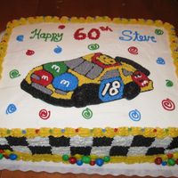 Nascar M&m Car This cake was sooo fun!