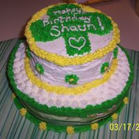 My Hubbie's Bday/st Patty's Day again I am clearly an amature!! still have lots to learn. but I have fun doin it!!