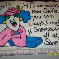 A Friends 40Th, All Bc MY WRITING IS JUST AWFUL, BUT MY CAMERA IS ALSO VERY UNFORGIVING!! NEW HOBBY TO ME, I JUST HAVE FUN!! FREE HAND!!