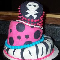 Punk Rock Birthday I made this for my daughters 15th birthday , i still need to add a few little details to it.