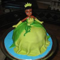 Princess Tiana Cake Cake for my nieces birthday.