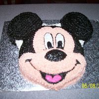 Just For Fun Mickey Choco and white marble Mickey done just for fun with bc icing