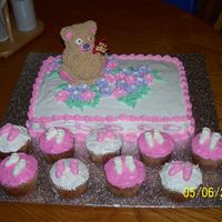 First Shower Cake This is my first cake for people other tham my family. I am so pleased with the booties.