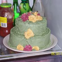 Less Fridge In Pic!! less fridge and more detail on the cake! sorry about the other pic!