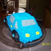 Practice Car Cake Just playing with my new pan!