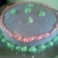 First Cake Ever Ok, this is my first cake ever. I got a cake decorating kit for Christmas from my sister-in-law and have been so excited to try it out. The...